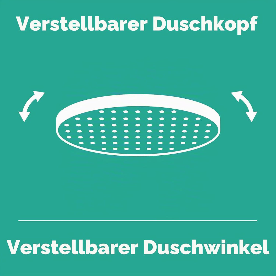 hansgrohe Kopfbrause Pulsify S, Brausekopf 260mm, Duschkopf mit Wandanschluss, Regendusche mit 2 Str
