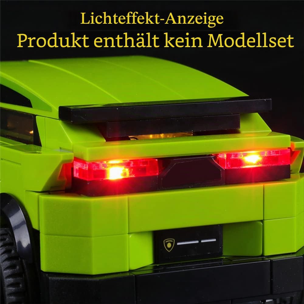 GEAMENT Licht-Set Kompatibel mit Lego Lamborghini Urus ST-X &amp; Huracán Super Trofeo EVO - Beleuchtung