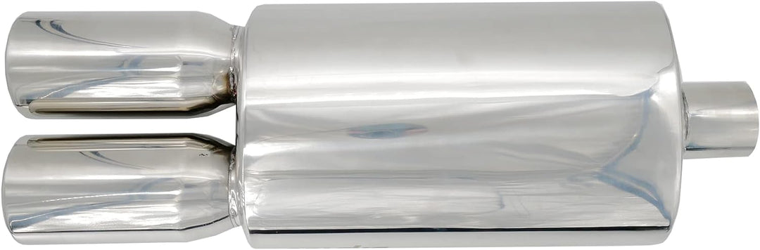 Simoni Racing ESR109 Exhaust Muffler Oval, Inox