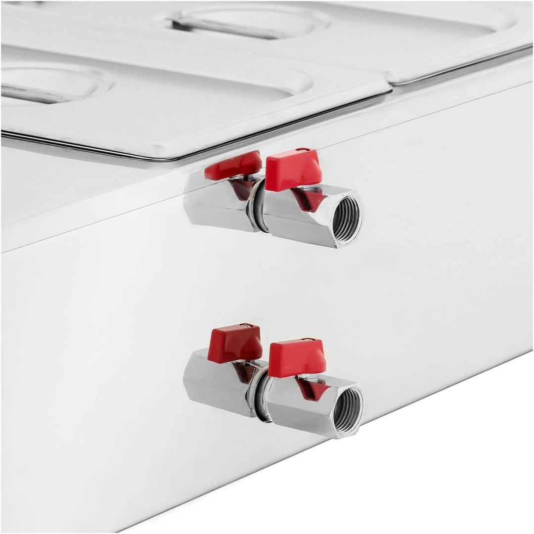 Royal Catering RC_CMM_02 Schokoladenschmelzgerät 3 x 3,2 l bis 100 °C Schokoladenschmelzer Schokolad
