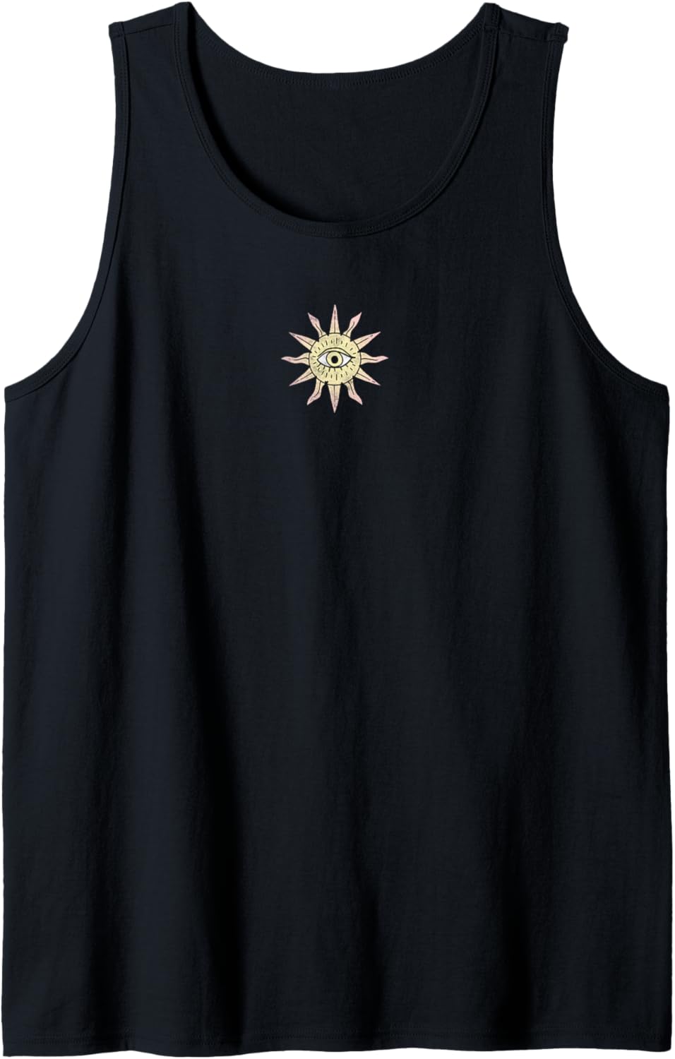 Daydreamer Sun Burst Front Back Design Tank Top