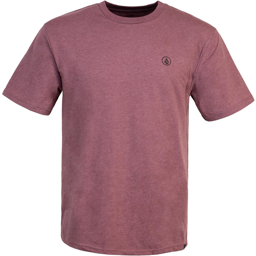 Volcom Circle Blanks T-Shirt Herren XL Merlot, XL Merlot