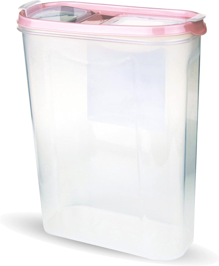 Bestgoodies Vorratsdosen mit Deckel (6er Pack - Altrose) 2,8 Liter, Luftdicht Schüttdose BPA frei le