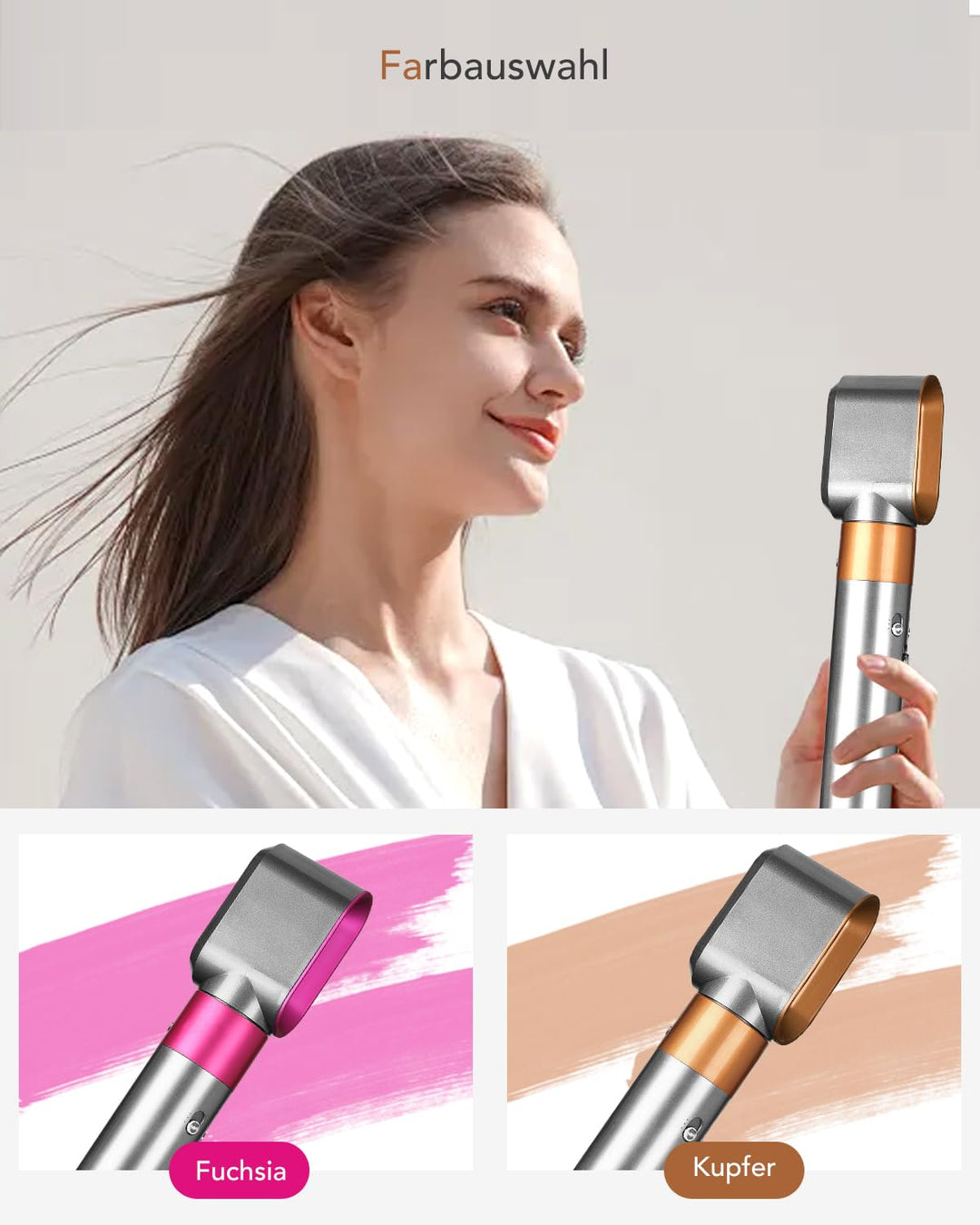 Vorstyling-Trocknerdüse für Dyson Airwrap, Kompatibel mit HS01/HS05/HS08, Aufsatz für schnelles Troc