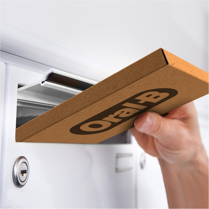 Oral-B 3DWhite Aufsteckbürsten für elektrische Zahnbürste, 10 Stück, aufhellende Zahnreinigung mit C