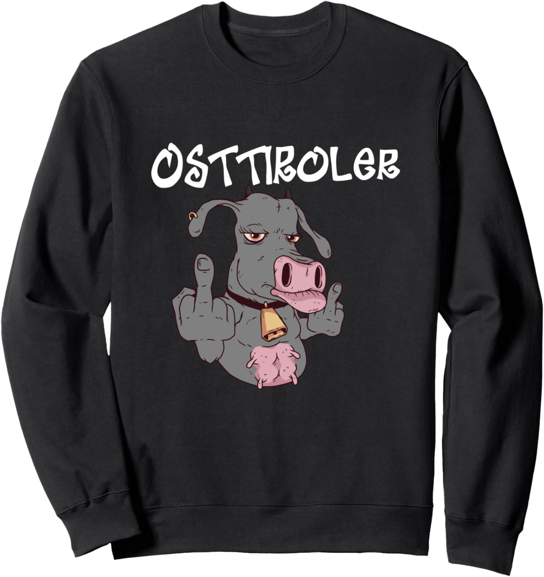 Osttiroler Vieh Grauvieh Landwirt Kuh Tirol Geschenk Sweatshirt