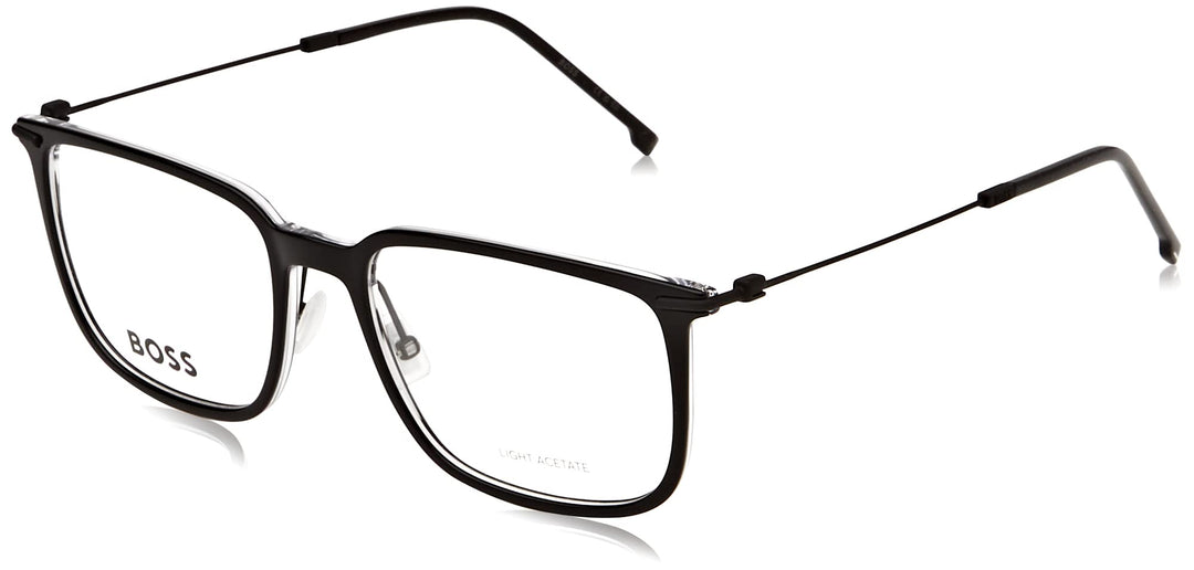 BOSS Hugo Unisex 1484 Sunglasses, SUB/19 Blck MT Blck, 56