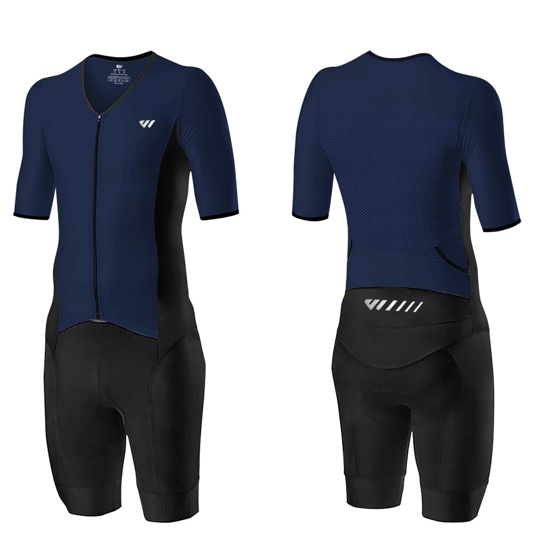 Lo.gas Herren Pro Trisuit Kurzarm Triathlonanzug für Ironman-Rennen und Triathlon-Wettkämpfe - Hochw