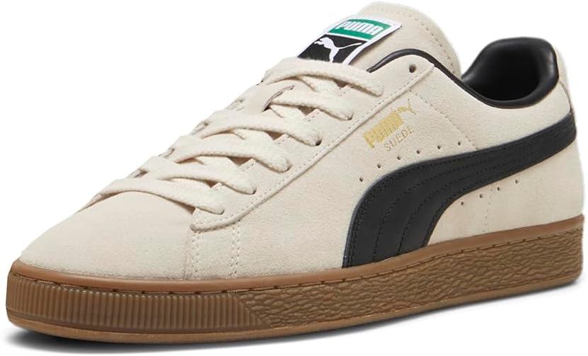 Puma Unisex Suede Classic + Sneaker 40 EU Weiss Opulenter Garten, 40 EU Weiss Opulenter Garten