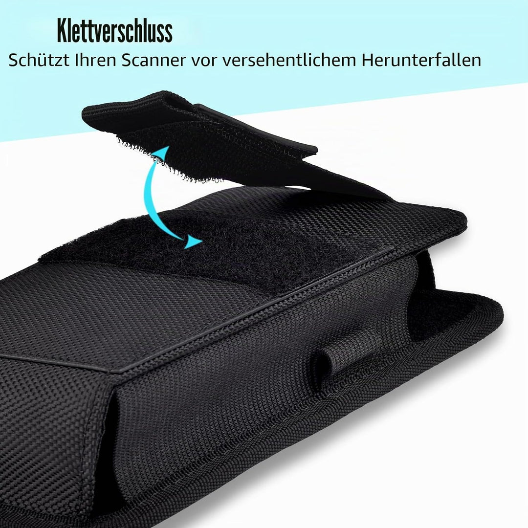 SOGCASE Barcode-Scanner-Holster für Zebra TC70x, TC70, TC72, TC75x, TC75, TC77, M60, MC67, Tragegürt