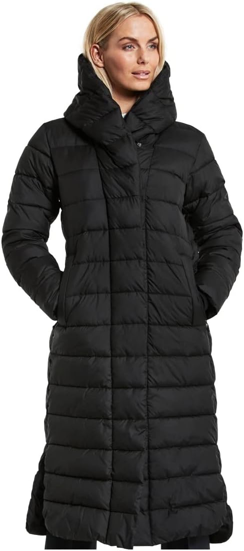 Didriksons Stella Parka Long 32 Schwarz, 32 Schwarz