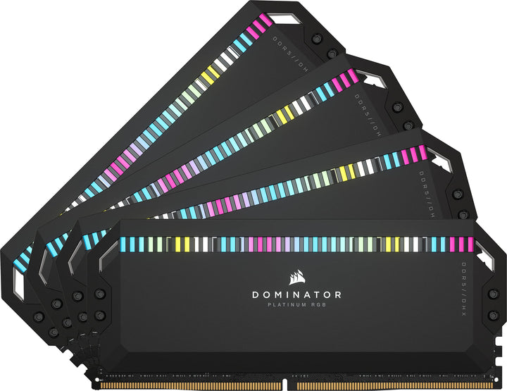 Corsair DOMINATOR PLATINUM RGB DDR5 RAM 64GB (4x16GB) 6400MHz CL32 Intel XMP iCUE Kompatibel Compute
