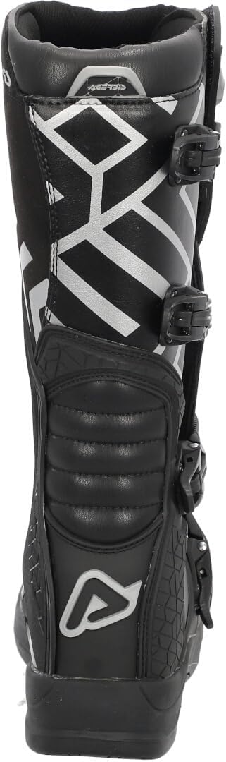 Acerbis Herren X-Team Stiefel 43 EU Schwarz, 43 EU Schwarz