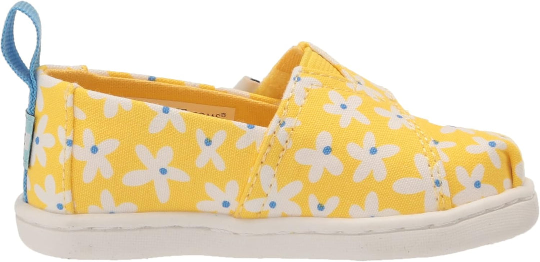 Toms Mädchen Classic AlpargataFlacher Slipper 27 EU Sonnengelbe Sonnengelbe Gänseblümchen, 27 EU Son