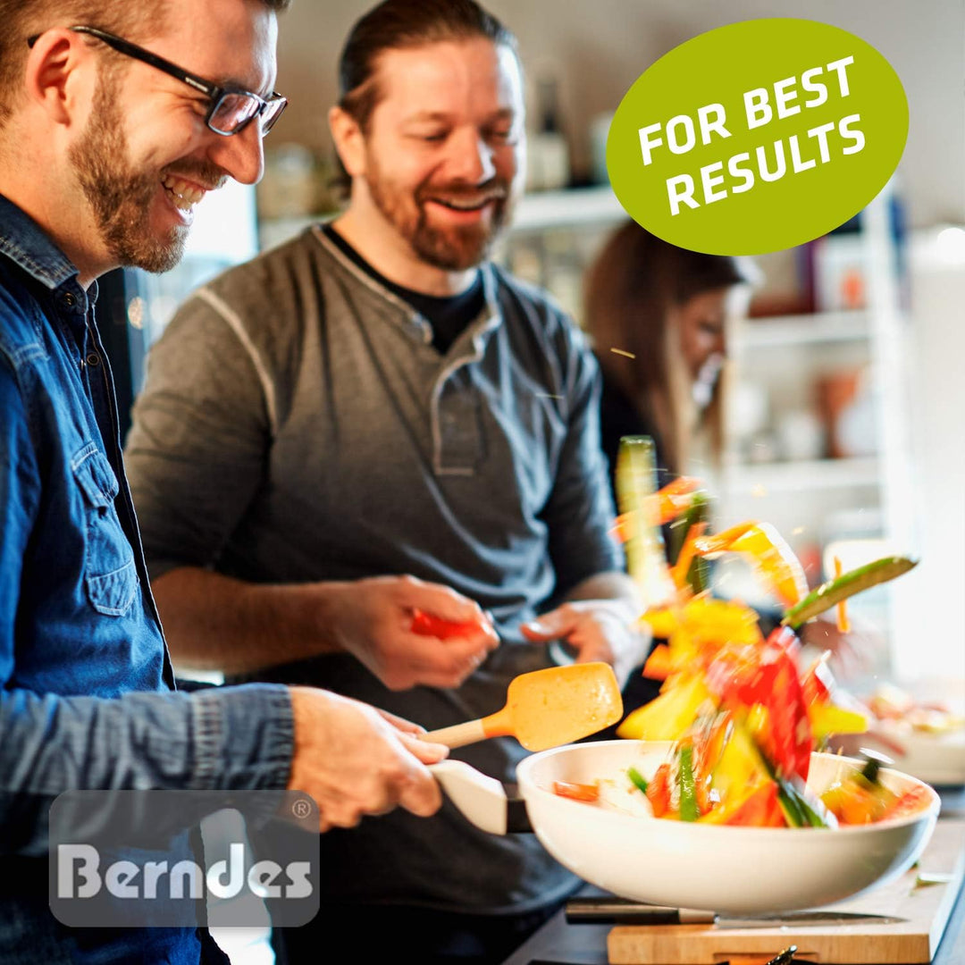 Berndes 24 cm Bratpfanne 24cm Veggie Black Induction, Aluminium, schwarz/weiss Bratpfanne 24 cm, Bra