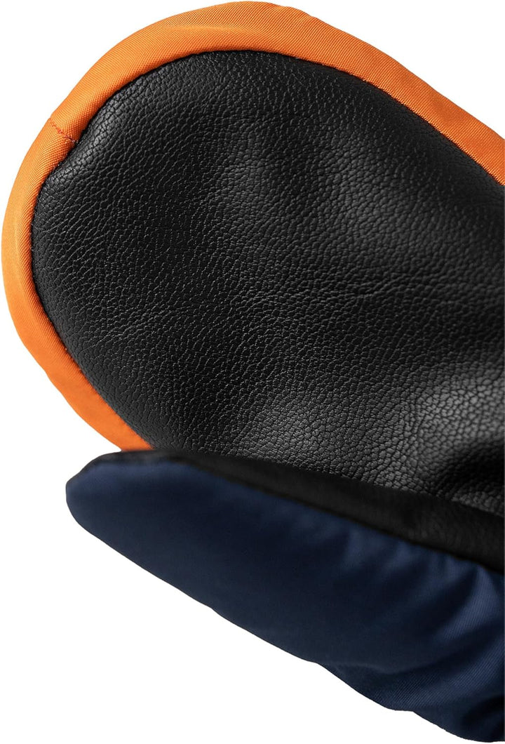 Reusch Unisex Baby Ben Mitten Handschuhe Dress Blue/Orange Popsicle 3, Dress Blue/Orange Popsicle 3