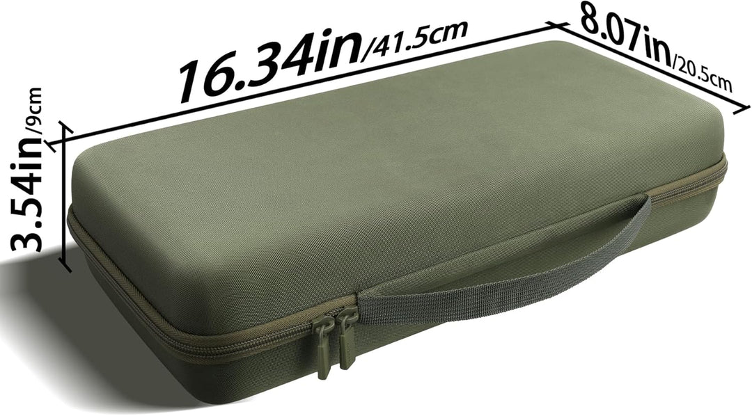 co2CREA Hart Tragbare Schutzhülle Etui Tasche für 8Bitdo Retro 87 Mechanical Keyboard,Hot Swappable