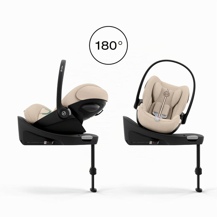 CYBEX Gold Babyschale Cloud G3 Plus, Ab Geburt bis ca. 24 Monate, Für Kinder ab 40 cm bis 87 cm, Max