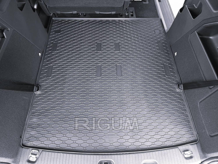Gummi Kofferraummatte passend für VW Caddy Maxi ab 11/2020/Ford Grand Tourneo Connect ab 5/2022 AZUG