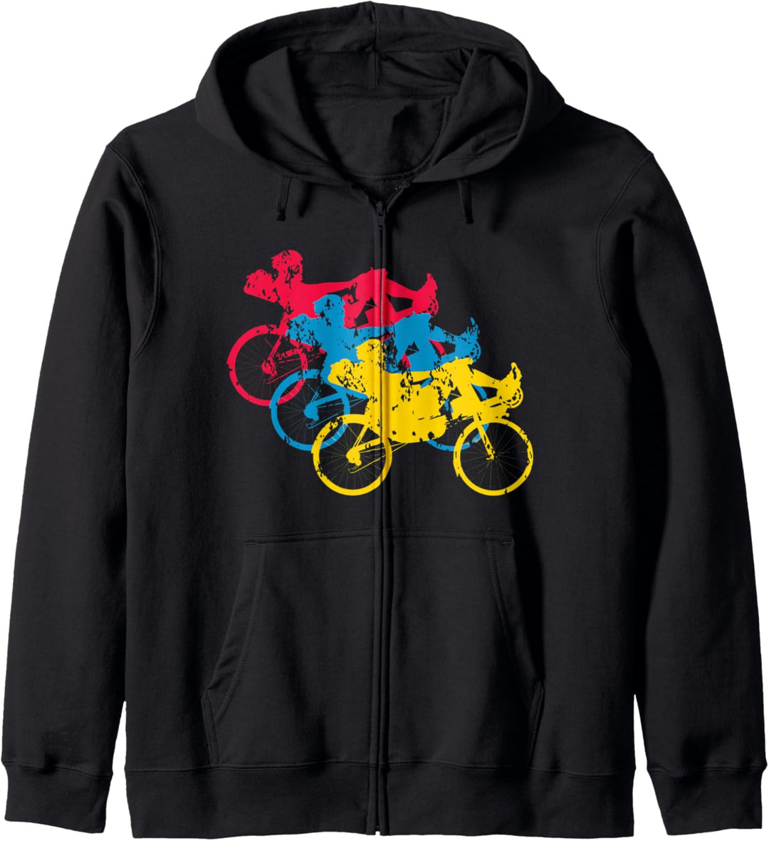 Liegerad Fahrrad Vintage Retro MTB Mountainbike Bike Kapuzenjacke