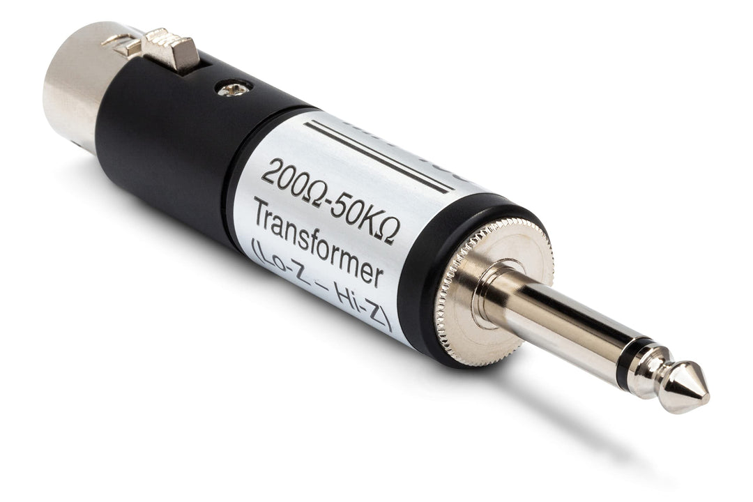 Hosa MIT-435, Impedance Transformer, XLR3F to 1/4 in TS