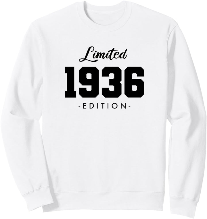88 Jahre Jahrgang 1936 Limited Edition 88. Geburtstag Sweatshirt