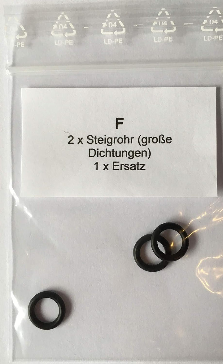 Dichtungen/Wartungsset (XL) für DeLonghi ECAM/ETAM Brühgruppe & Thermoblock | O-Ringe | TOP Qualität