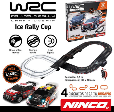 Ninco - WRC Slot Track, Bunt (91000) Ice Rally Cup, Ice Rally Cup