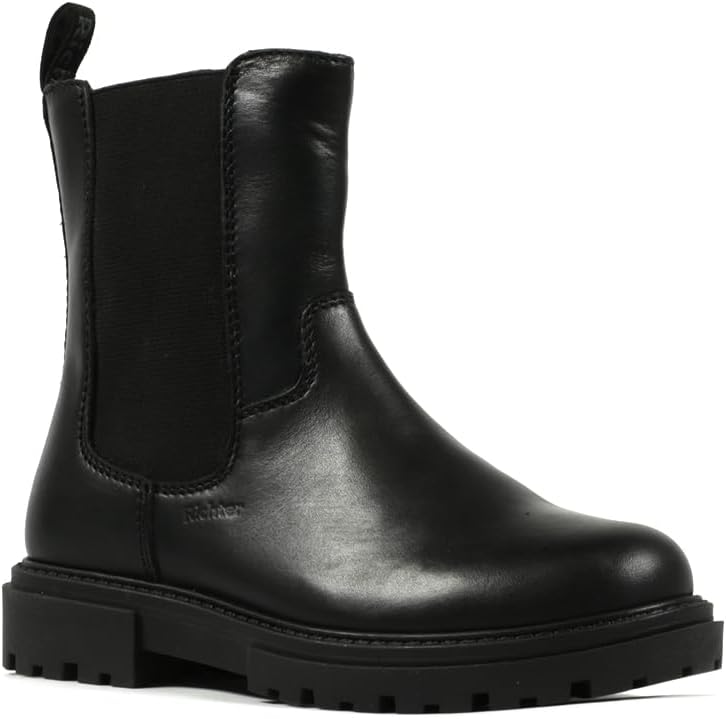 Richter Mädchen Klara Chelsea-Stiefel 36 EU Schwarz, 36 EU Schwarz