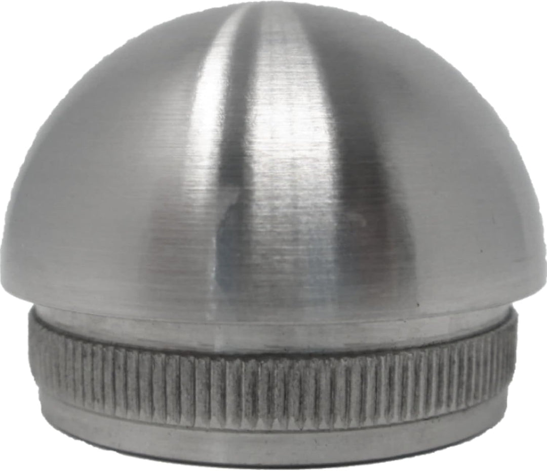 3 x Premium Edelstahl Halbkugel Endkappe für Handlaufrohre Aussen Ø 42,4 mm von SO-TOOLs® 3 Endkappe