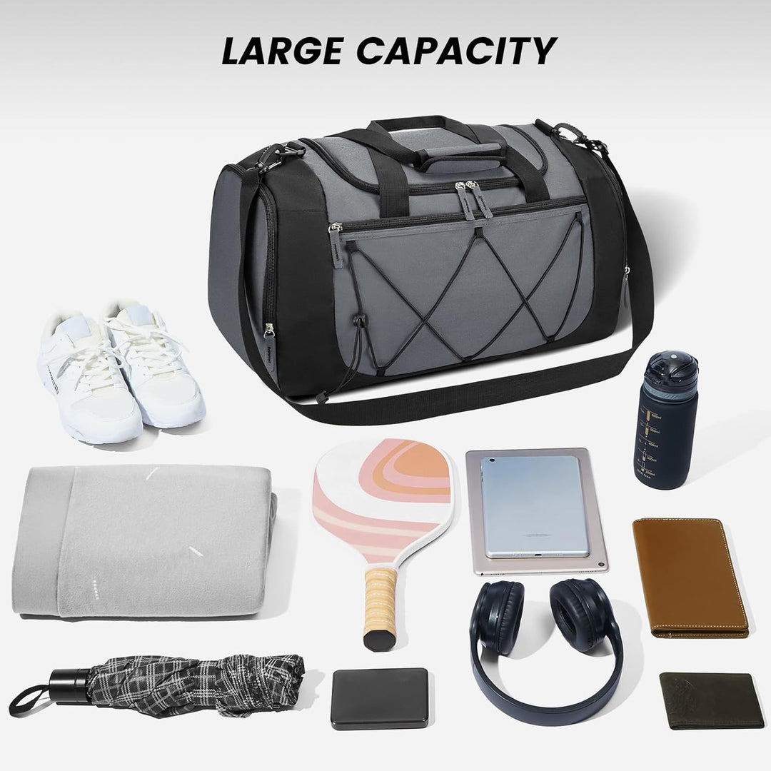 Vorspack 21 Inches Gross Sporttasche Herren Damen – 41L Gym Bag mit Schuhfach Leichte Gym Tasche für