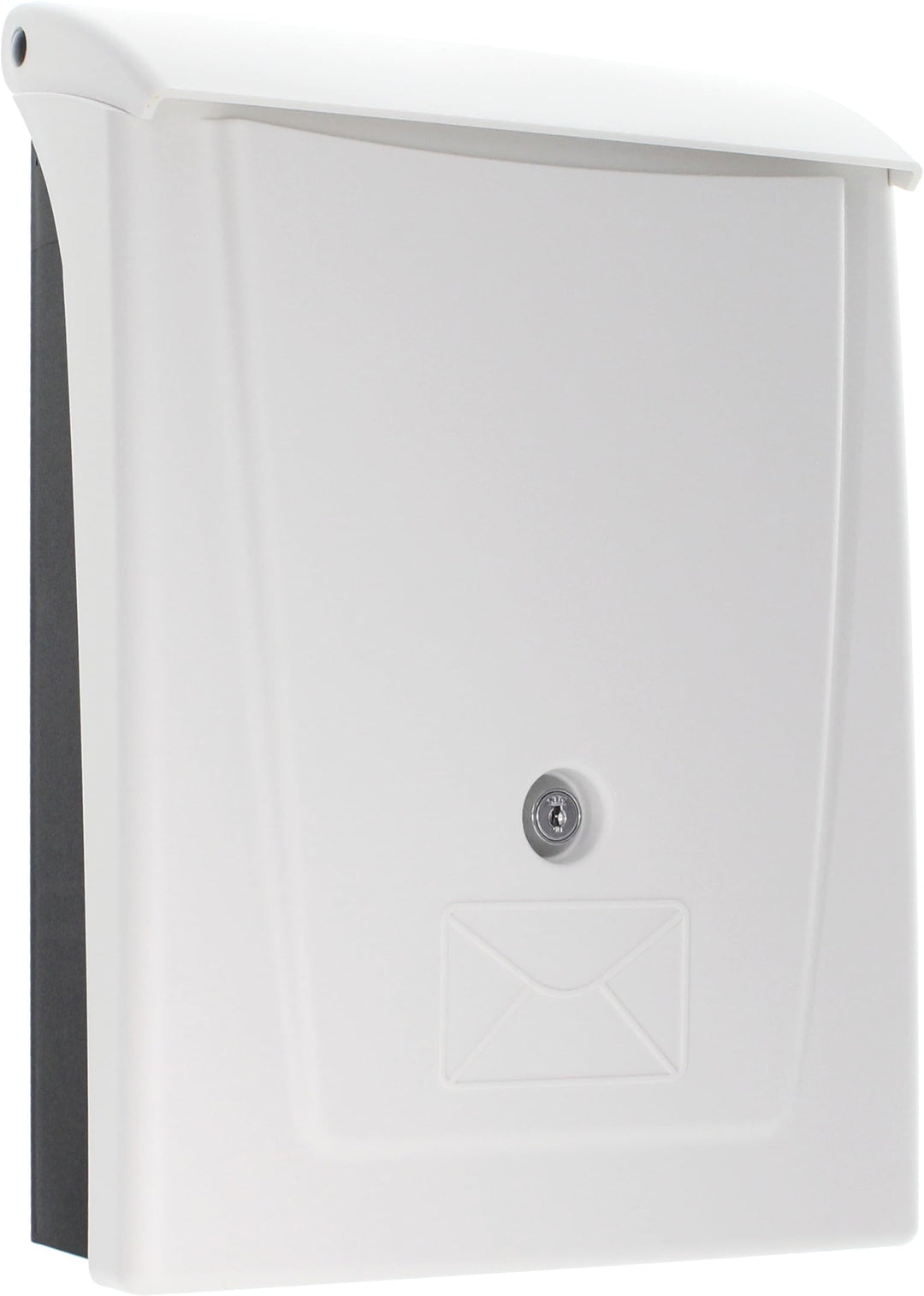 Rottner T06256 Briefkasten, Weiss, 340x250x110 mm