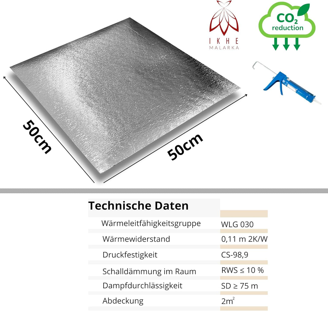 Heizkörper-Isolierplatten Isolierung Dämmung Isoliermatte Hinter Heizkörper für Fenster Wärmehaltung