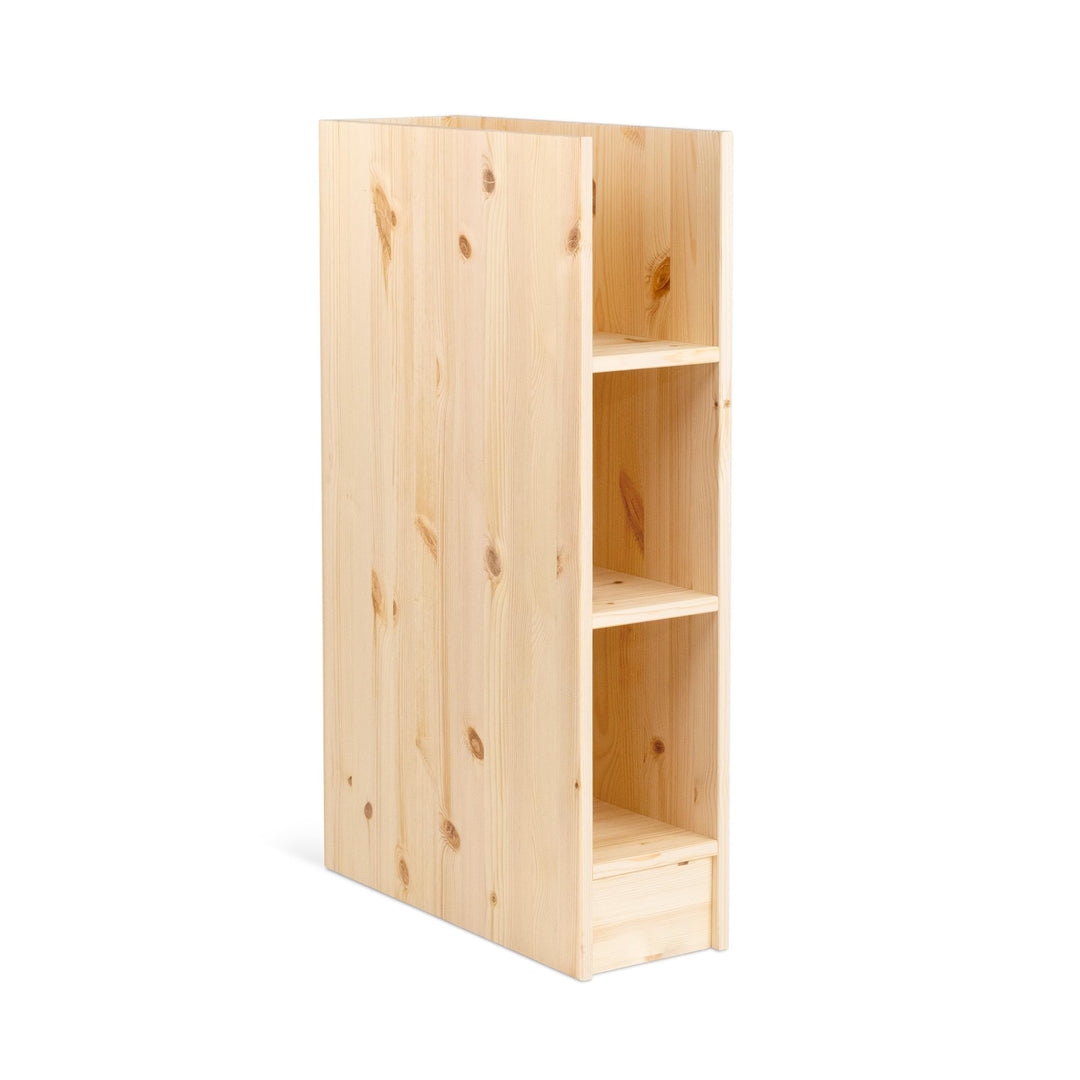 Ehrenkind® Linia Zusatzregal für Wickelkommode Linia, Natur, 85 × 19,5 × 50 cm, Stauraumregal aus FS
