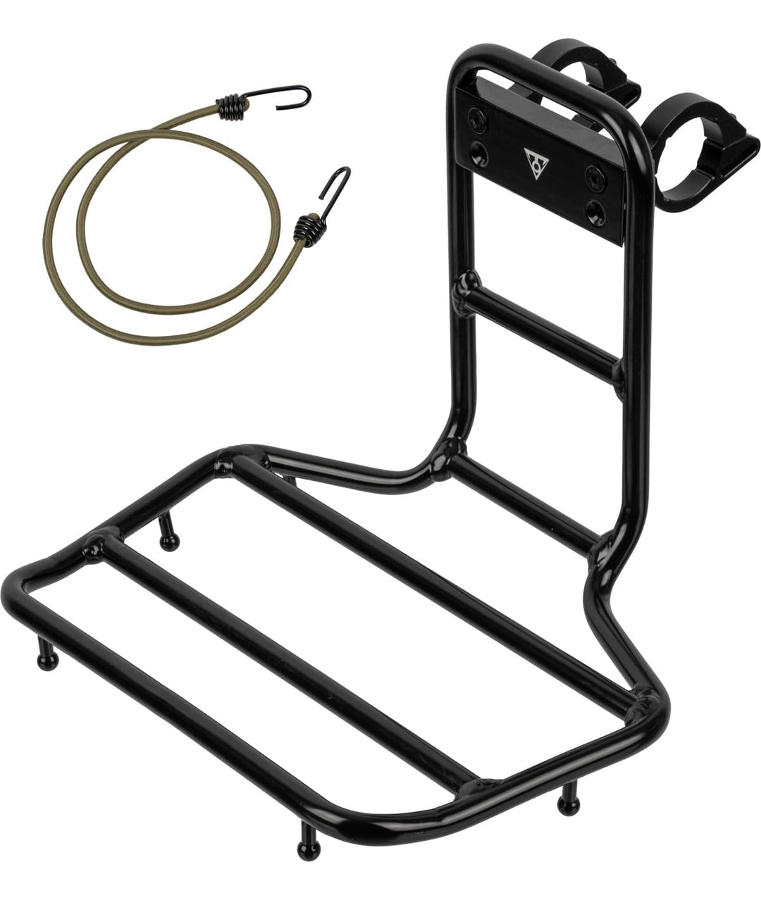 Topeak HandleBar Rack Lenkergepäckträger Schwarz, Fahrrad Frontträger aus Aluminium für Bikepacking