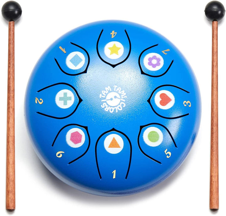 Zungentrommel HANDPAN Instrument - Trommel Kinder Percussion - Musikinstrument für Kinder MONTESSORI