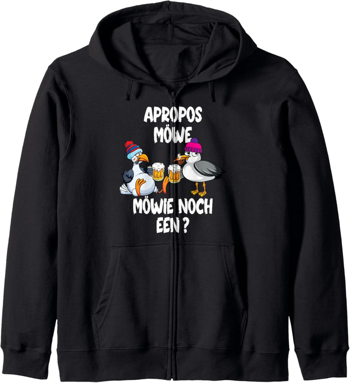 Apropos Möwe Möwie noch Een? Plattdeutsch Norddeutsch Kapuzenjacke