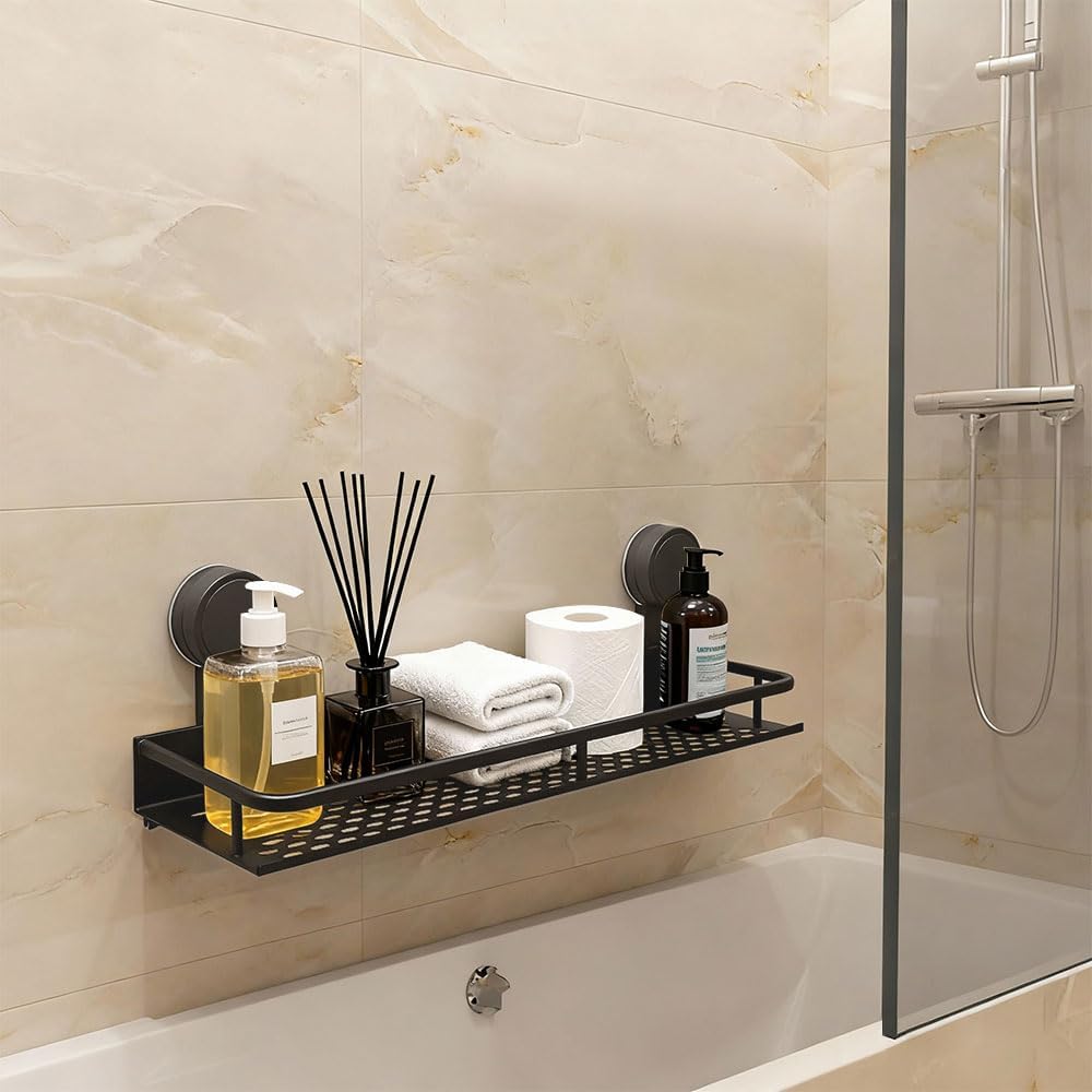 Saugnapf Duschablage Ohne Bohren Aluminium Abnehmbar Duschablage Wand Duschkorb saugnapf Shampoo Hal