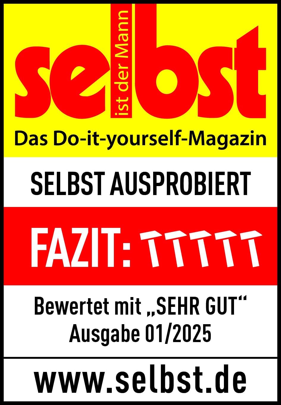 wolfcraft Schmiege und Gehrungsschneidlade PRO 6956000 / 2in1 Gehrungslade zum Schneiden von bis zu