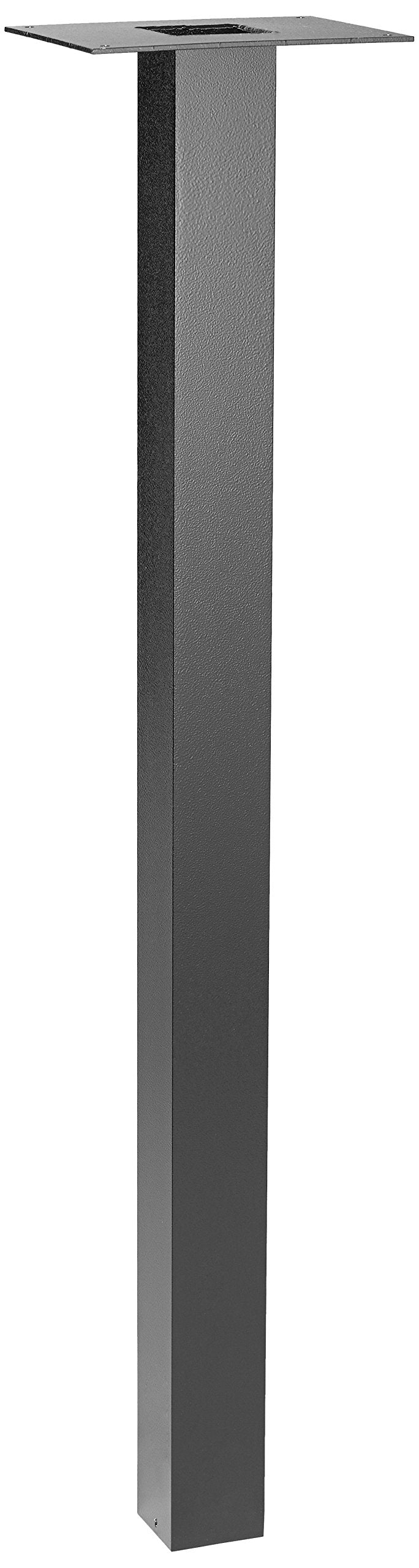 Burg-Wächter Briefkasten-Ständer, Aluminium, Europa EST 1 S, Schwarz Schwarz Briefkasten-Ständer, Sc