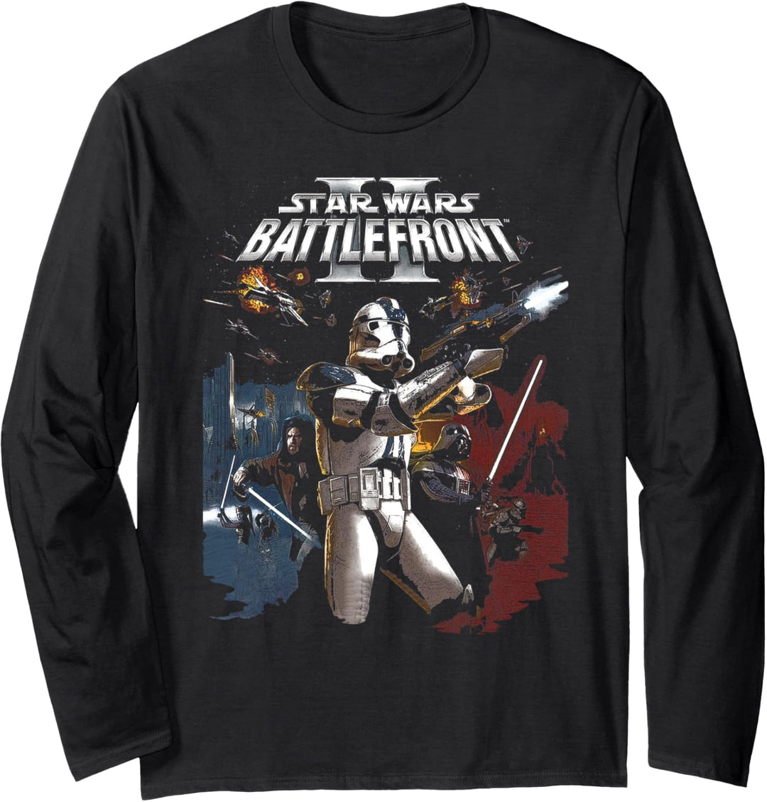 Star Wars Battlefront II Video Game Langarmshirt