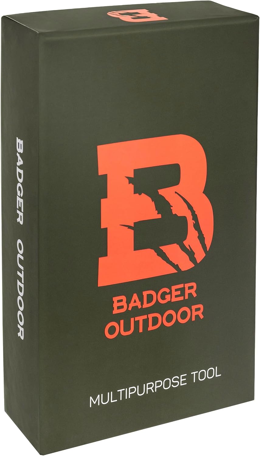 Badger Outdoor Robust 13in1 Multitool Edelstahl - Camping Zubehör