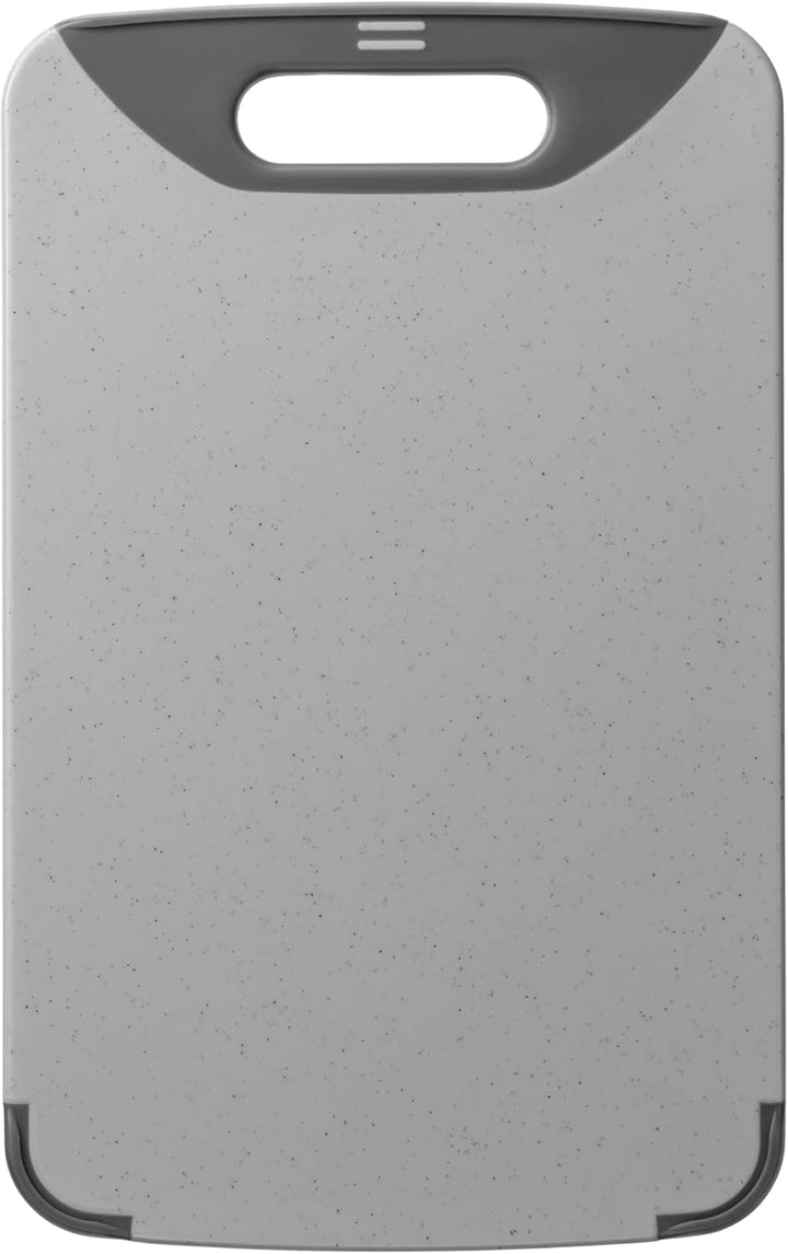 Silit Schneidebrett 32 x 20 cm, rechteckig, Kunststoff, praktischer Griff, spülmaschinengeeignet, kl