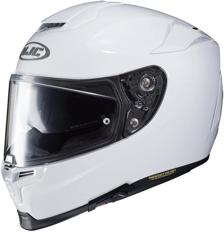 HJC RPHA 70 - Metal Uni Matt Perlweiss - Integralhelm/Sporthelm, S