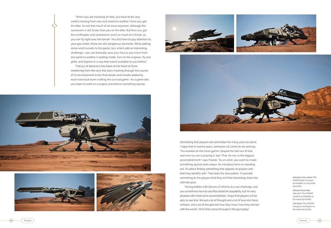 The Art and Making of Dune Awakening, Gebundenes Buch
