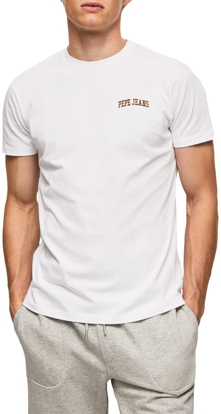 Pepe Jeans Herren Ronson T-Shirt L White (White), L White (White)