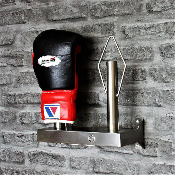 Boxhandschuh Trockner mit Ventilator, Ständer, aus Edelstahl, mit Wandhalterung