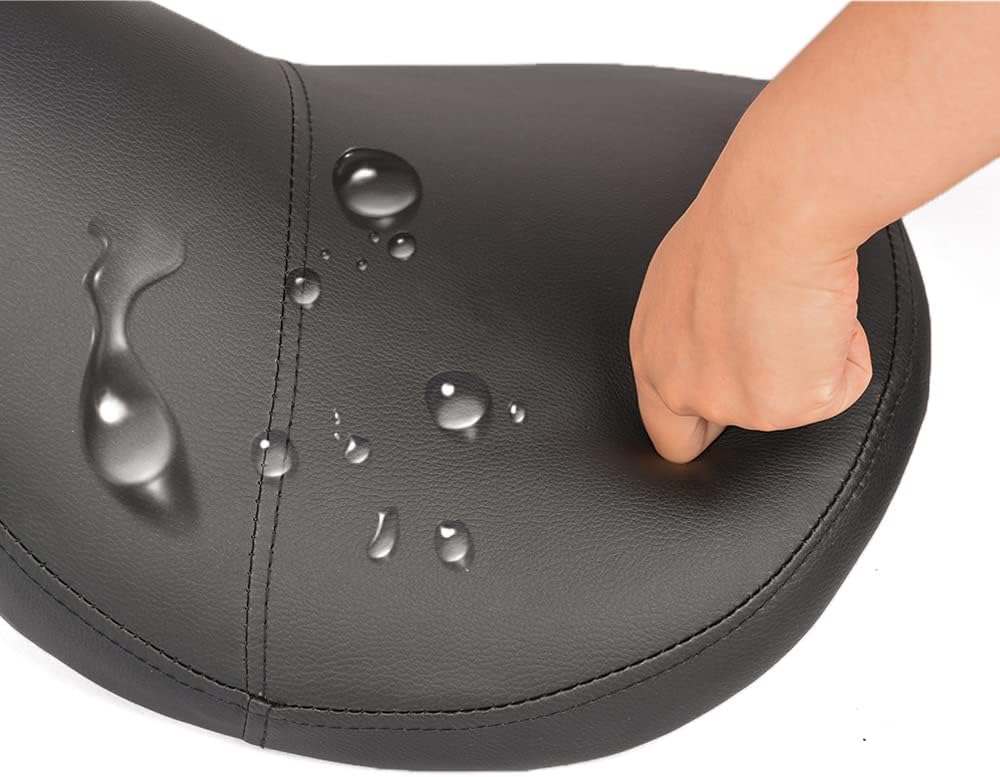 Mingone Sattelhocker Ergonomischer Arbeitshocker Höhenverstellbarer Bürohocker mit Rollen Sattelstuh