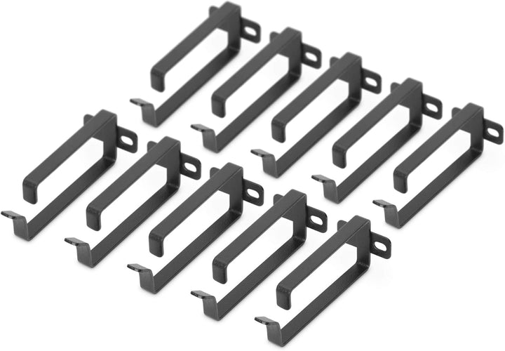 DIGITUS Kabel-Führungsbügel 44 x 100 mm - 10 Stück - Netzwerk-Schrank 19-Zoll - Kabel-Management - S