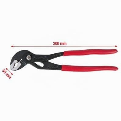 KS Tools 115.2012 Wasserpumpenzange mit Druckknopfverstellung, 300mm